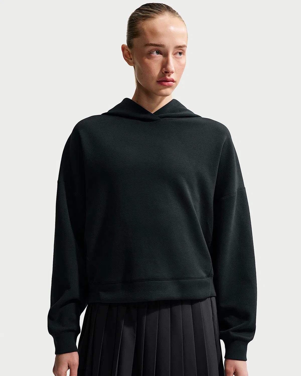 Женская худи Nike 24.7 ImpossiblySoft, Black/Black/Dark Smoke Grey