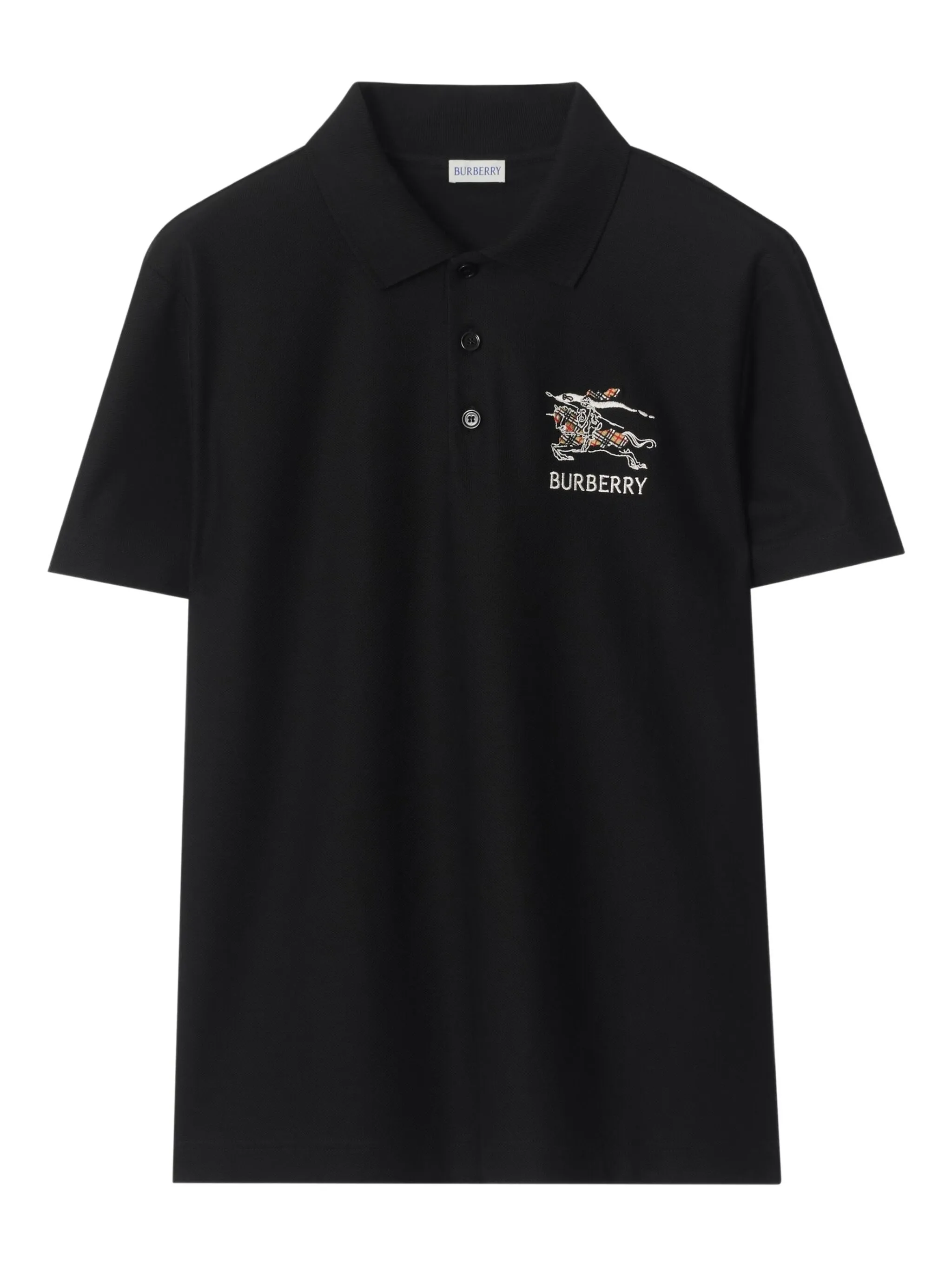 

Рубашка поло Equestrian Knight Burberry, черный
