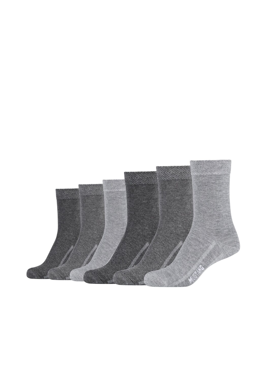 

Носки Mustang 6 шт casual, цвет fog mix
