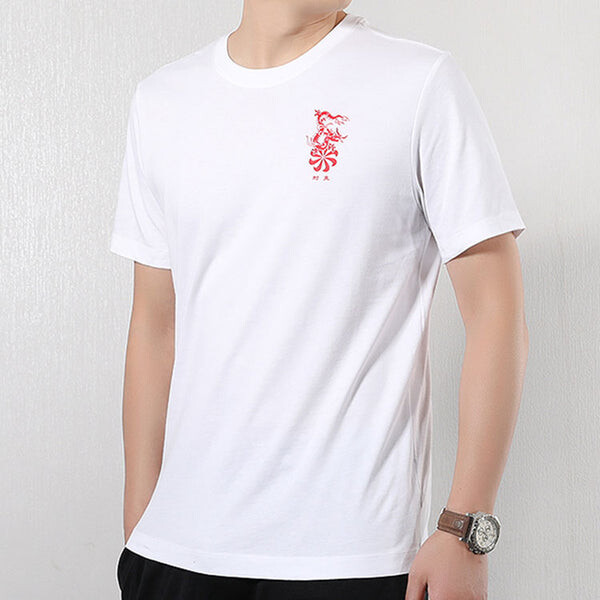 Футболка men's dragon boat team short sleeve white t-shirt Nike, белый — фото 4