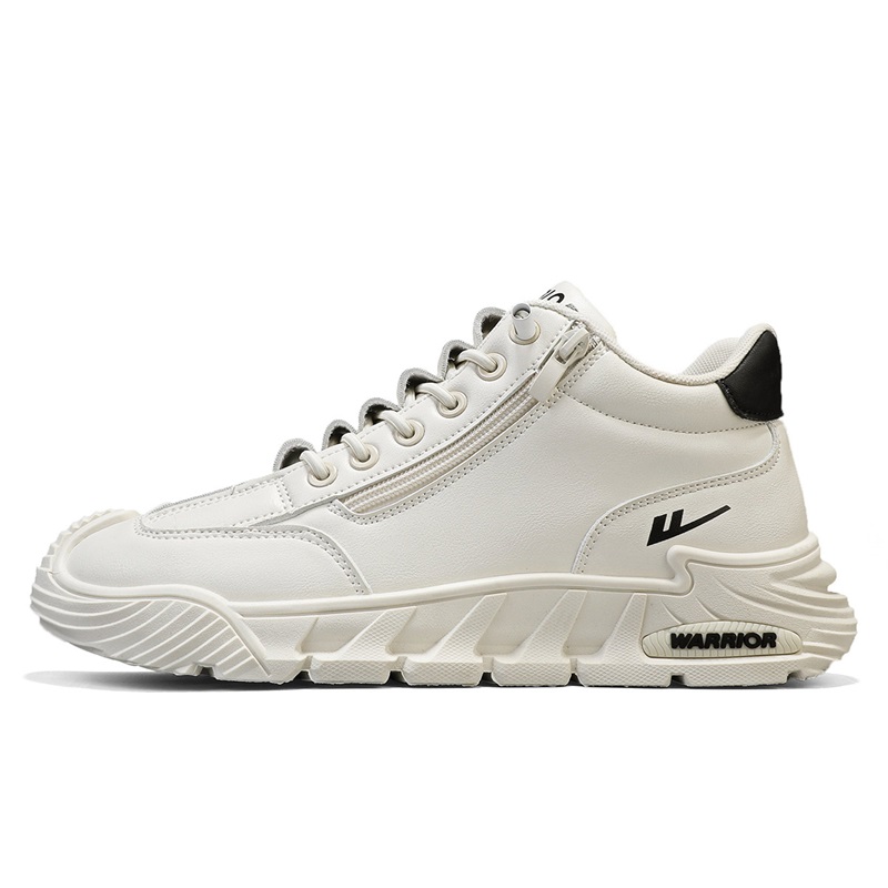 

WARRIOR Туфли-слипоны Slip-on, износостойкие, легкие, нескользящие, повседневные, низкие, бежевые, мужские