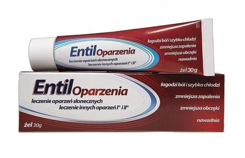 

Entil Oparzenia Żel гель от ожогов кожи, 30 g