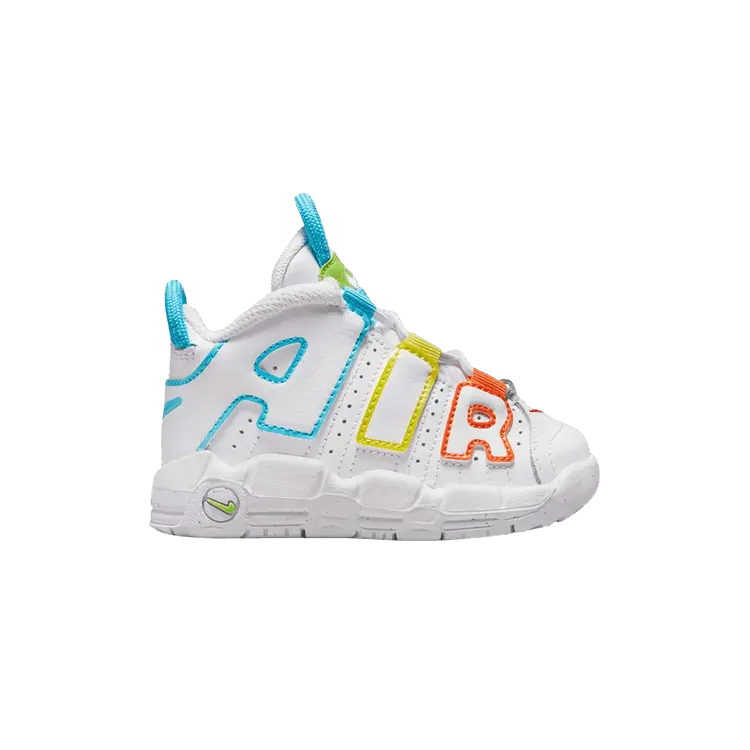 

Кроссовки Nike Air More Uptempo TD 'White Rainbow', белый