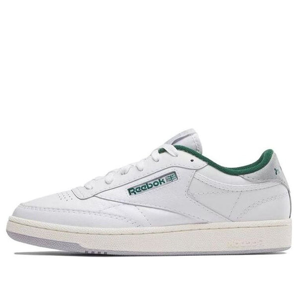 

Кроссовки club c 85 'white dark green' Reebok, белый