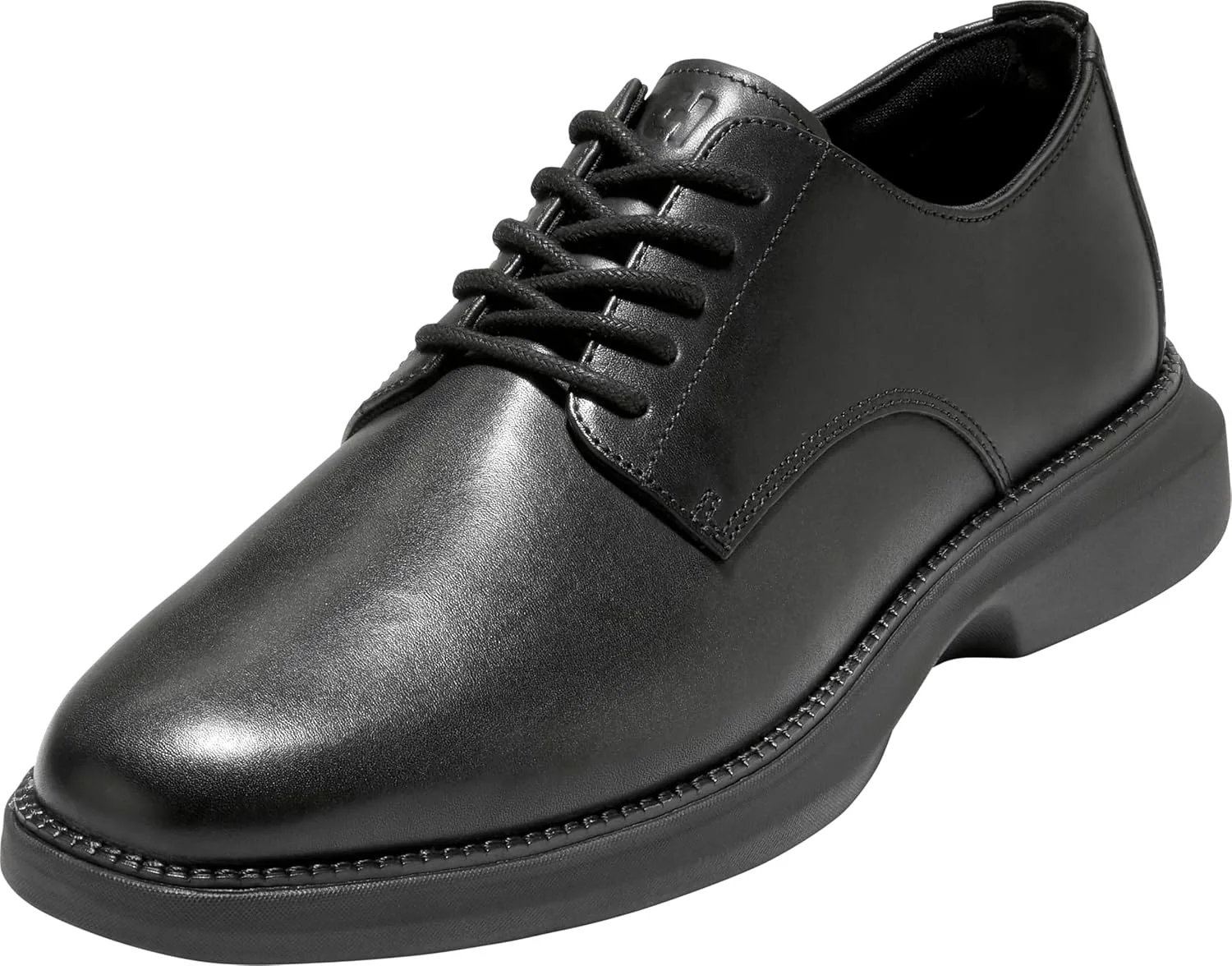 Мужские туфли Cole Haan Grand Shadowlite с гладким носком, черный — фото 2
