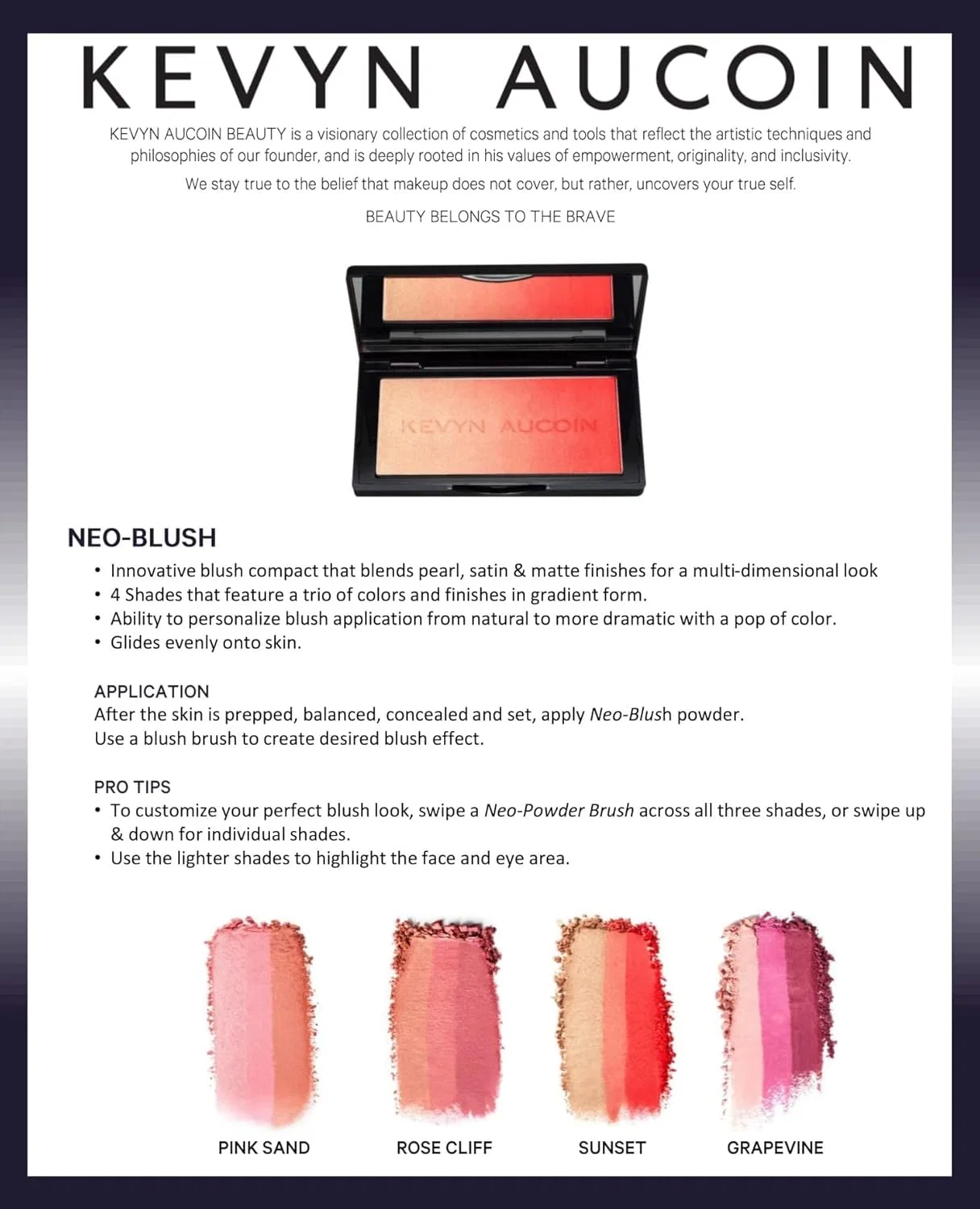 Румяна Kevyn Aucoin The Neo Blush Grapevine — фото 3
