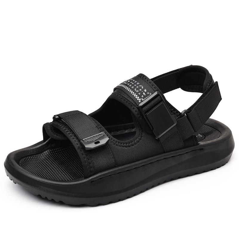 

POPULAR ROUSE PR Пляжные сандалии мужские черные, цвет Black