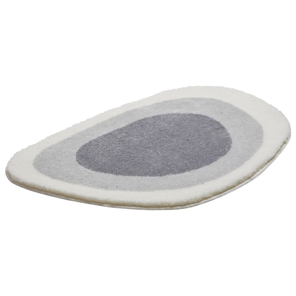 

Базовый коврик для ванной ОЗЕРО - 100% полиакрил EXTRASOFT, цвет: серебристо-серый, размер: 70х105 см GRUND, серебро