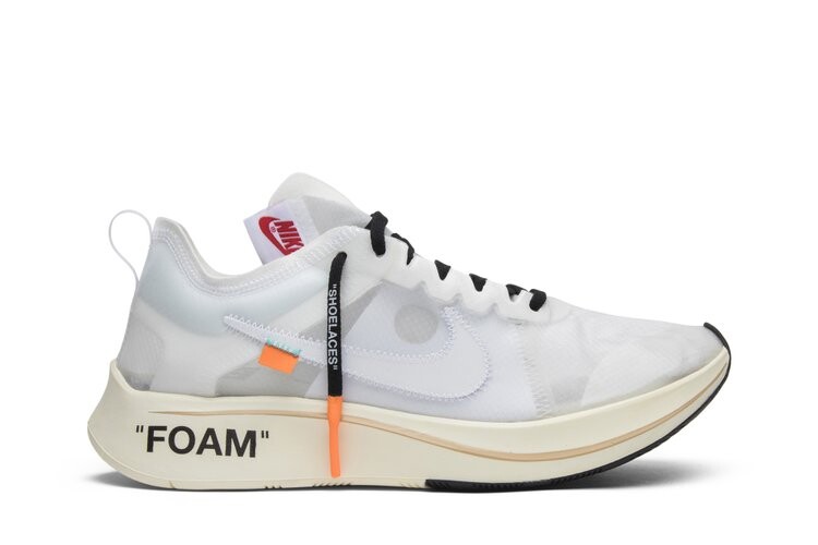 

Кроссовки Nike Off-White x Zoom Fly SP 'The Ten', белый