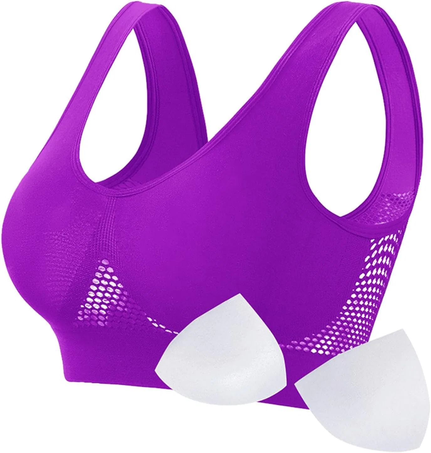 Спортивный бюстгальтер Breathable Cool Liftup Air Bra, Generic, Y2-j (с чашечками)