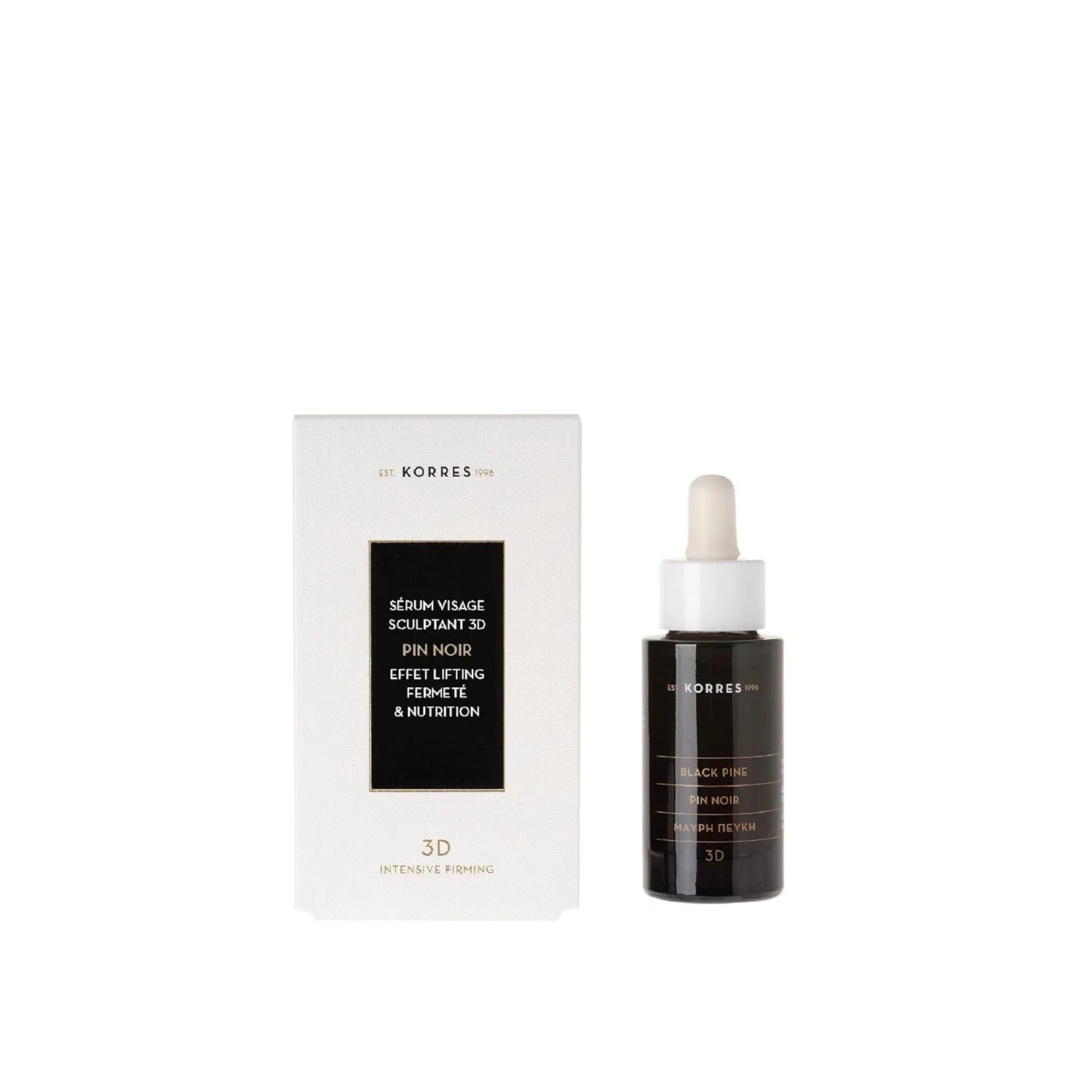 Сыворотка Korres — Для лица «Black Pine 3D Serum» от , , Black Pine 3D, 30 мл — фото 2