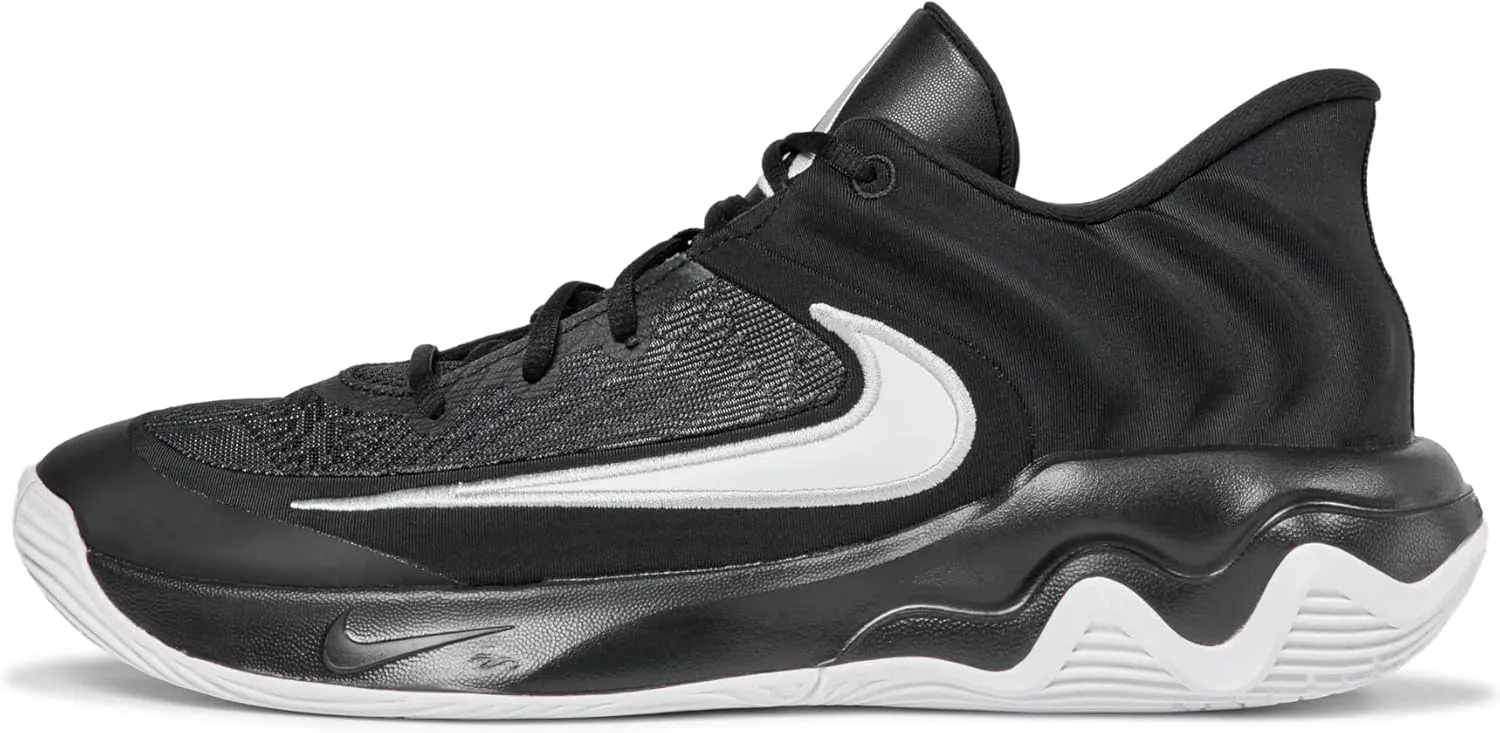 Кроссовки для баскетбола Nike Giannis Immortality 4 для взрослых унисекс, черный/белый/серый