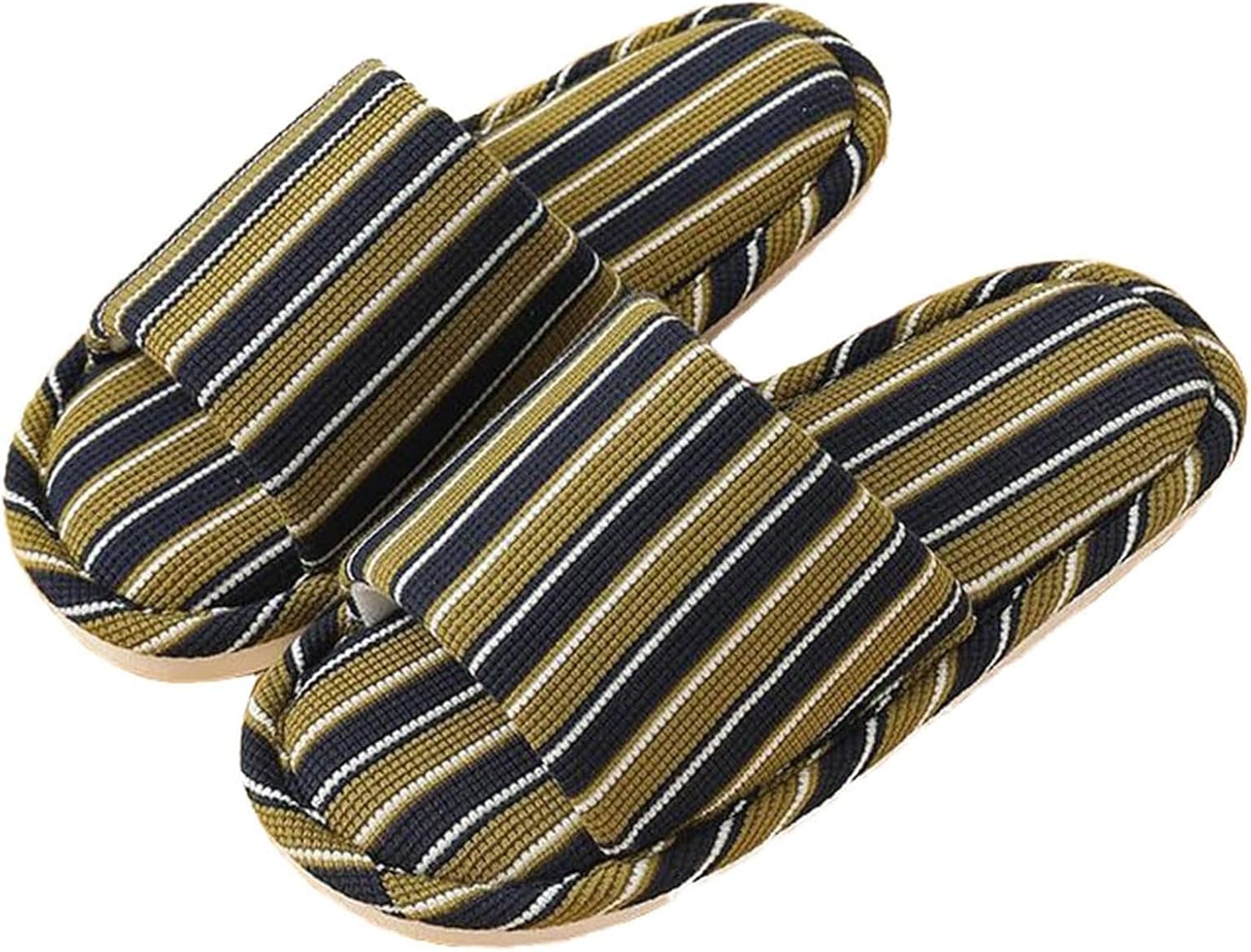 

Женские тапочки Acariciar с открытым носком, нескользящие, мягкие и удобные, мужские тапочки с эффектом памяти, подходящие для спальни и на все сезоны, зеленый