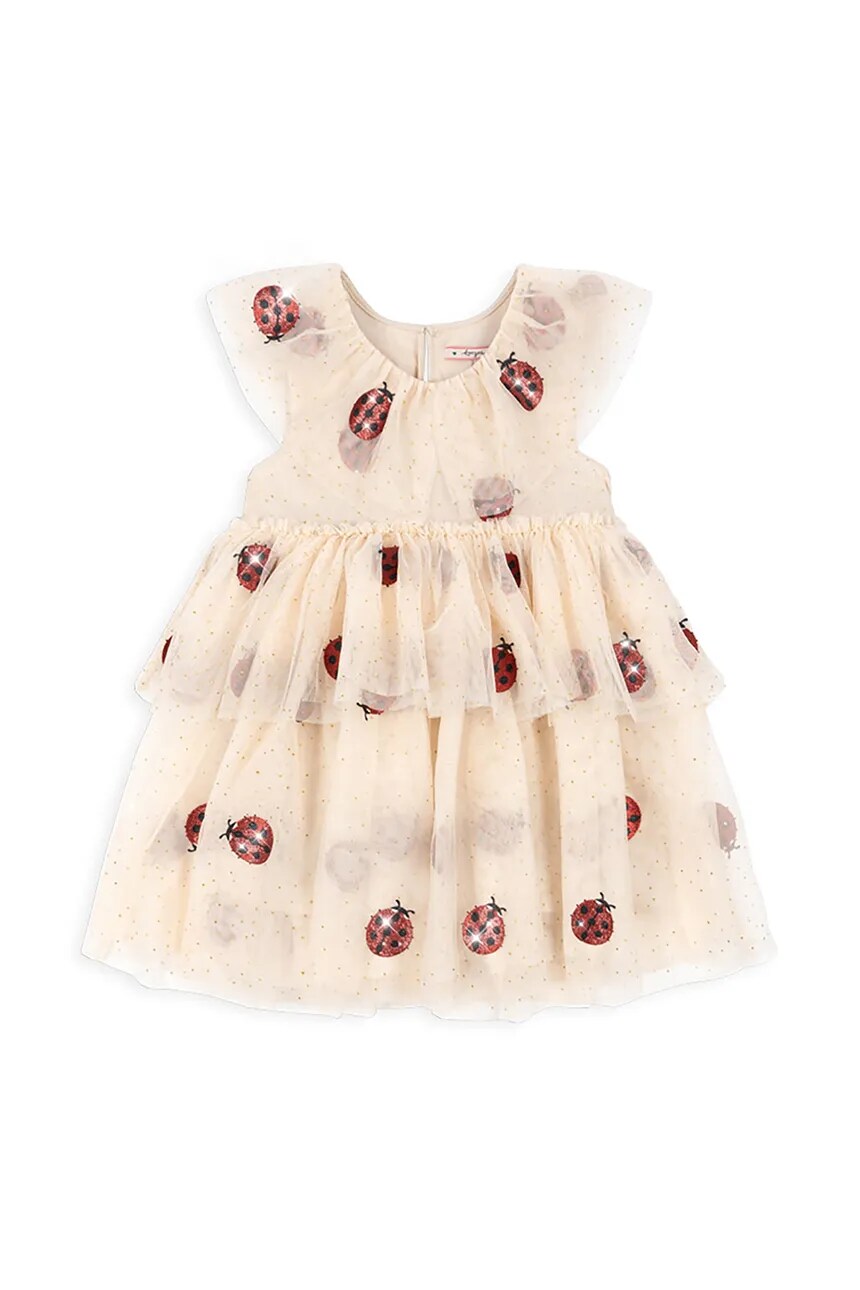 

Детское платье FAYETTE DRESS Konges Sløjd, бежевый