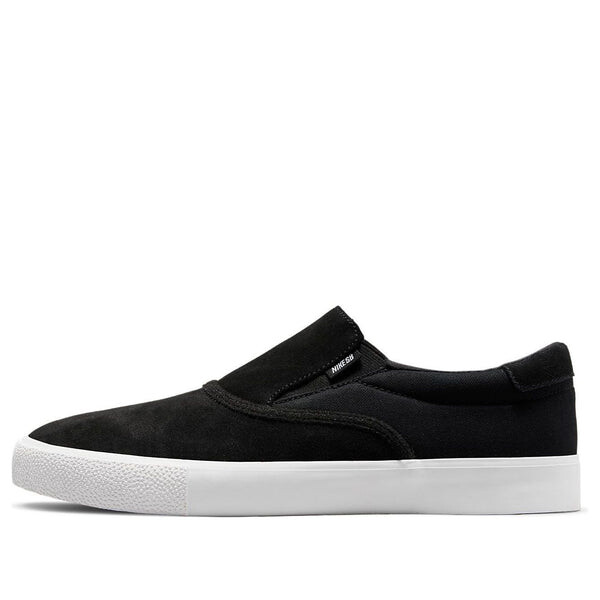 

Кроссовки zoom verona slip sb 'black white' Nike, черный