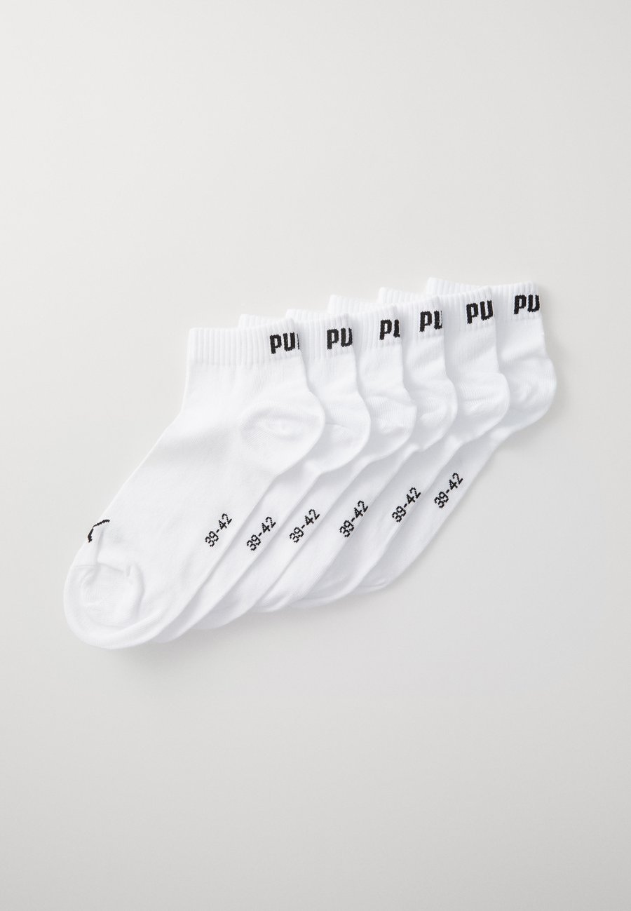 

Носки Puma QUARTER PLAIN UNISEX 6 PACK, White