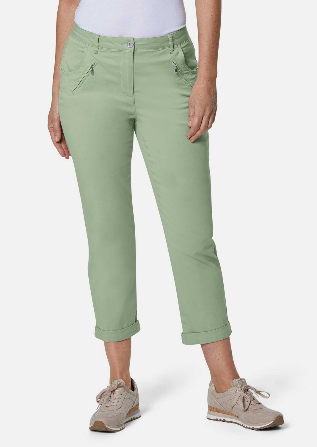 

Брюки GOLDNER Chino Hose, цвет baummoos