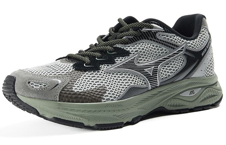 Mizuno Гоночные S серо-зеленые светло-серые, цвет Light Gray — фото 2