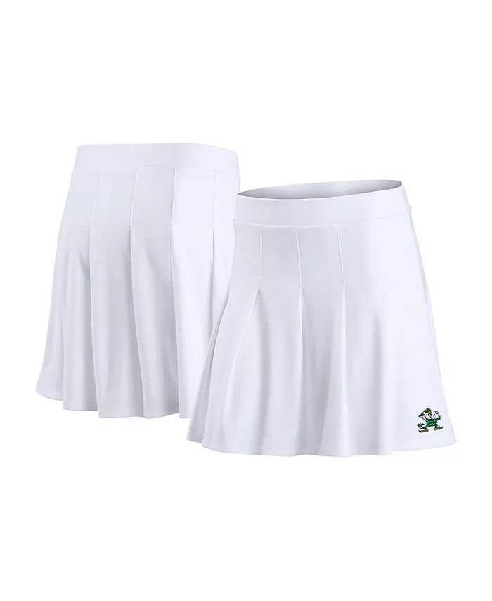 

Женская белая юбка Notre Dame Fighting Irish Heritage Primary Fanatics