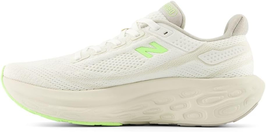 Мужские кроссовки New Balance Fresh Foam X 1080 V13, Moonrock/Bleached Lime Glo/Sea Salt — фото 2