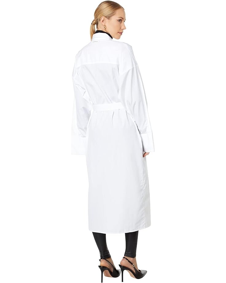 

Платье Boyarovskaya Cotton Dress with Belt, белый