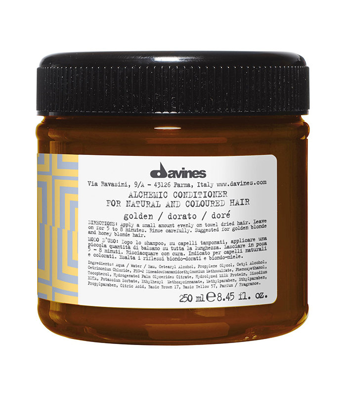 

Davines, Alchemic Golden, кондиционер-оттенок для золотистых и медово-русых волос, 250 мл