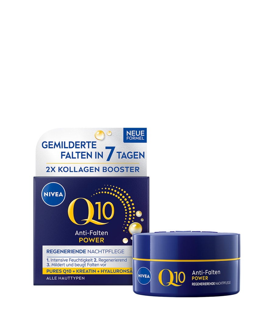 

Ночной крем NIVEA Q10 Anti-Falten Power Nachtpflege, 50 ml