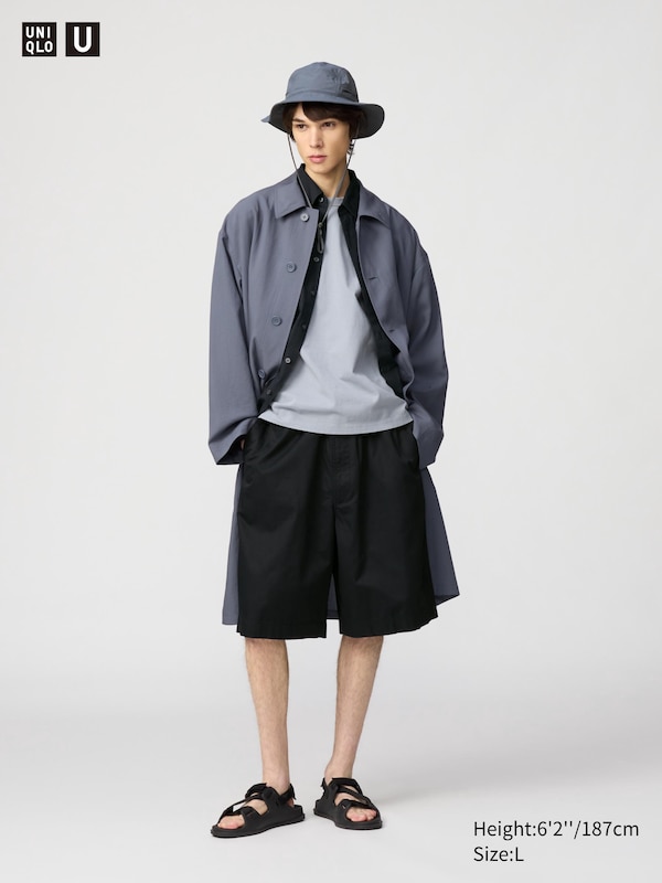 

Широкие шорты Uniqlo, черный