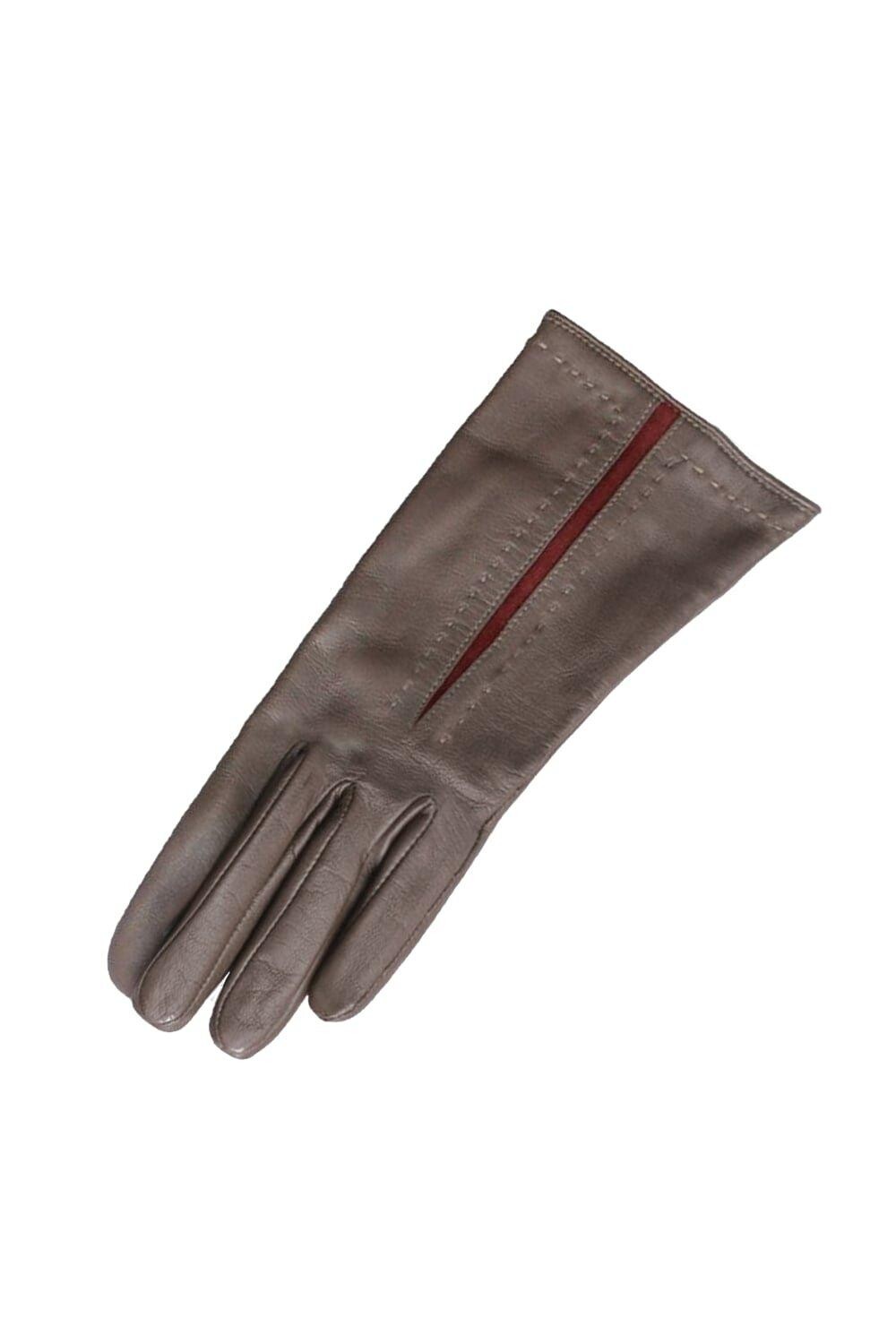 

Перчатки Sadie с контрастными вставками Eastern Counties Leather, коричневый