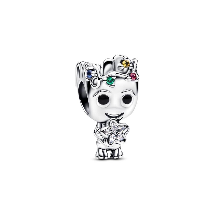 

Шарм Marvel Groot Star Pandora, стерлинговое серебро