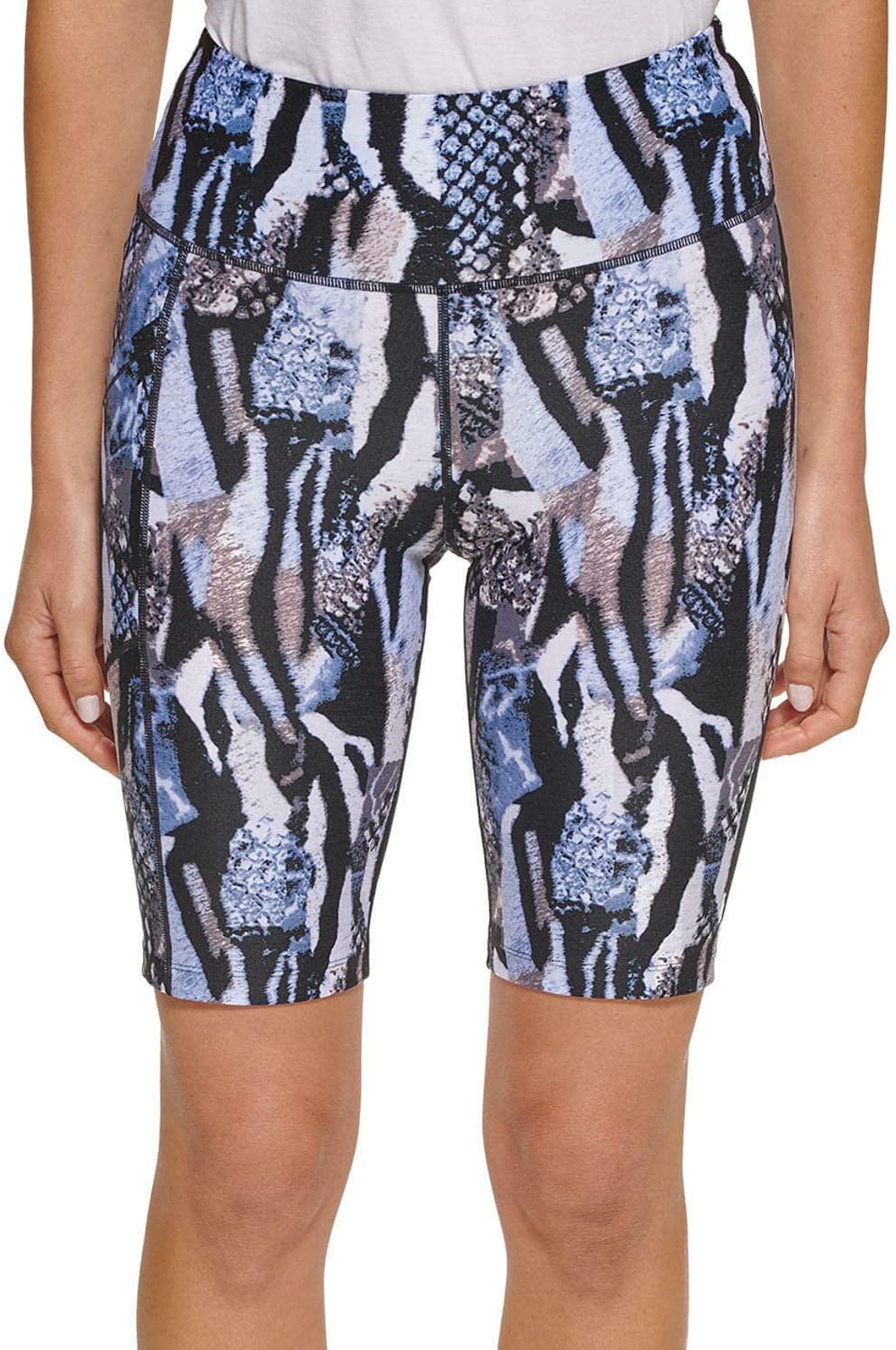 

Женские спортивные велосипедные шорты Calvin Klein, Animal Mix Spray