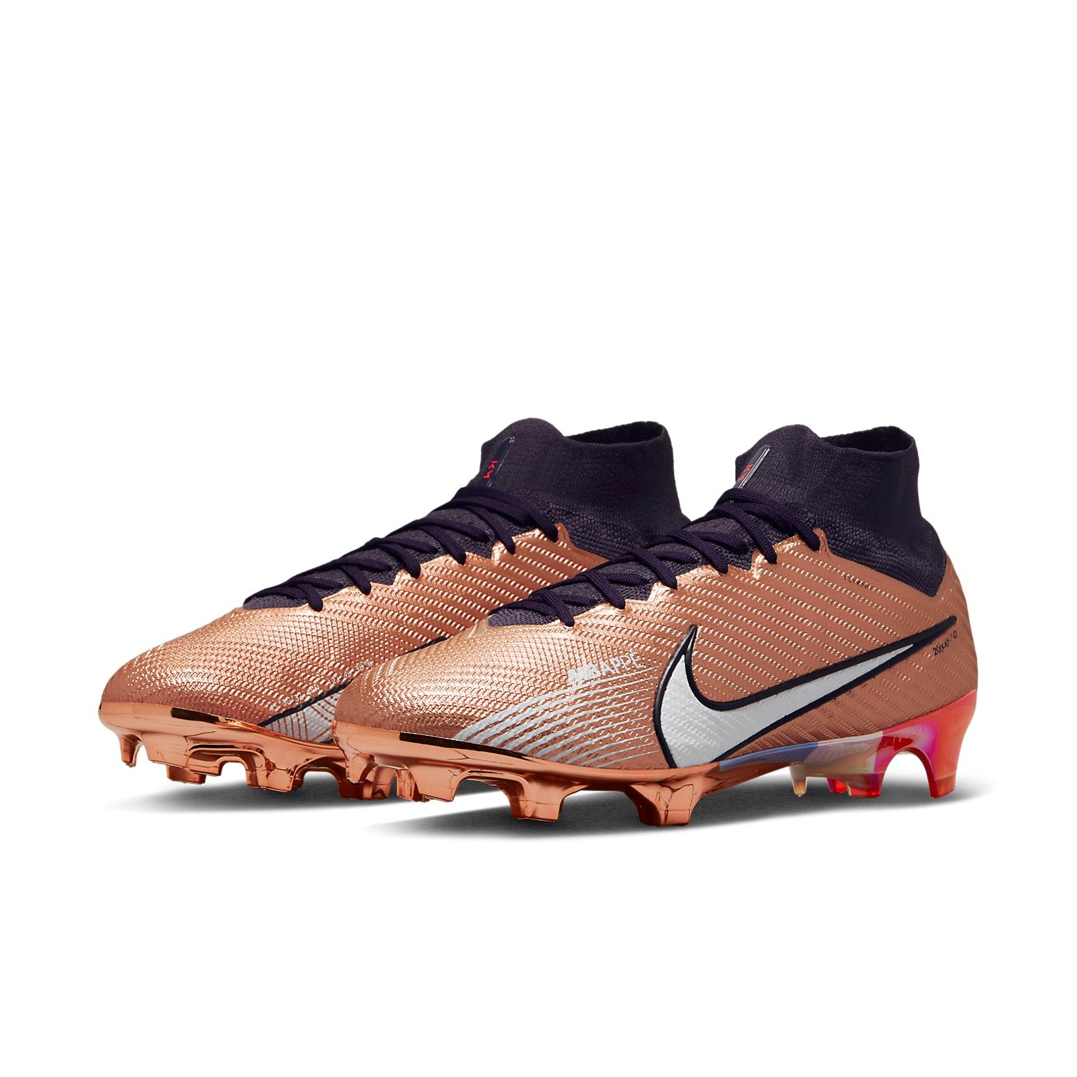 Кроссовки Nike Kylian Mbapp x Mercurial Superfly 9 Elite FG 'Generation Pack' FJ1588-810, медный — фото 4