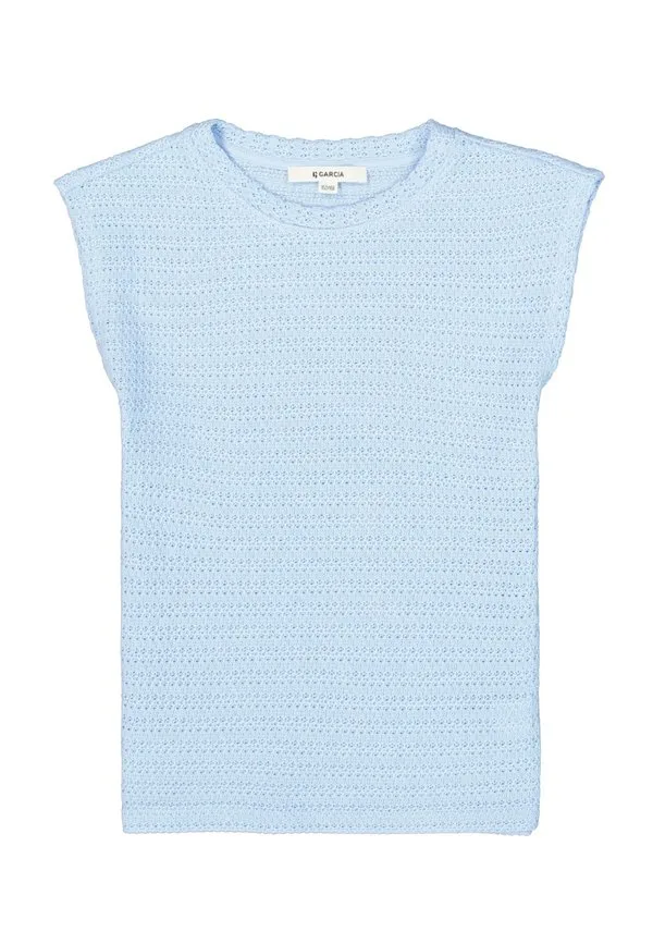 Простая футболка Garcia, Powder Blue — фото 4