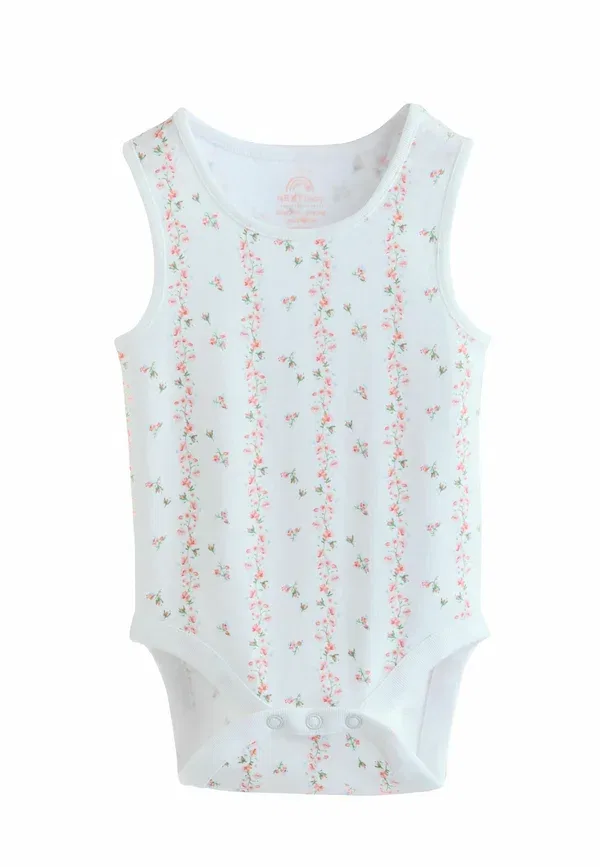 Боди Next Regular fit 5 pack, бело-розовый — фото 4
