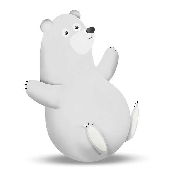 

Фреска Komar Cute Animal Polar Bear цвет weiß/grau/schwarz