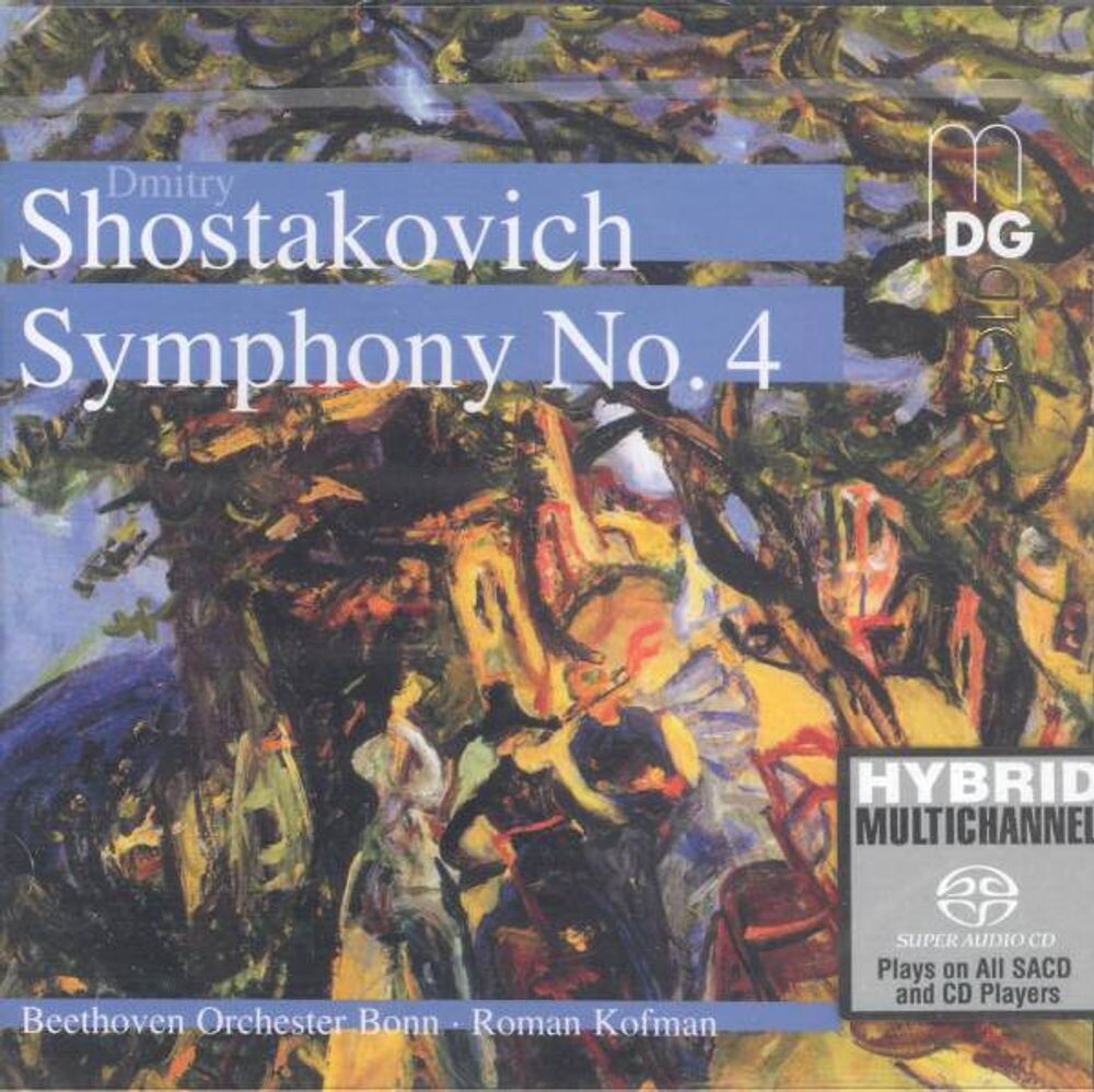 

Диск CD Shostakovich: Symphony No. 4 [SACD Hybrid, Import] - Dmitry Shostakovich, Roman Kofman, Beethoven Orchester Bonn