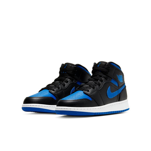Кроссовки 1 средние Air Jordan, синий — фото 3