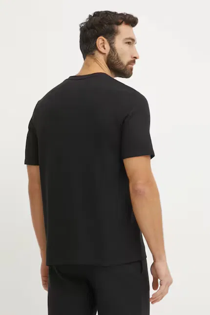 Футболка Waffle T-Shirt BOSS, черный — фото 3