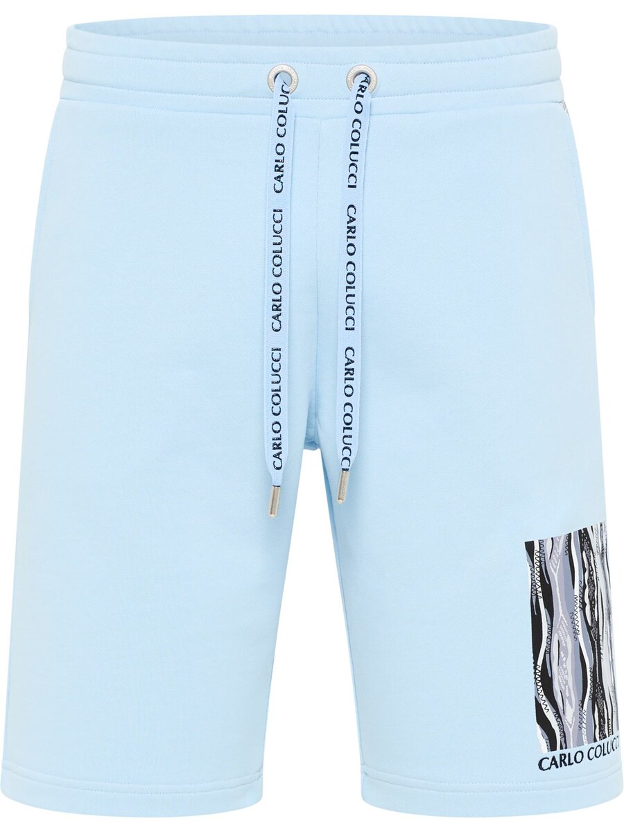 

Шорты Carlo Colucci Regular Pants De Pasquale, светло-синий