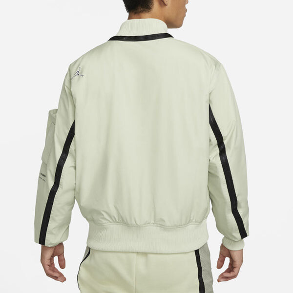 Куртка Men's Air Jordan Pocket Zipper Short Padded Jacket Green, мультиколор — фото 4