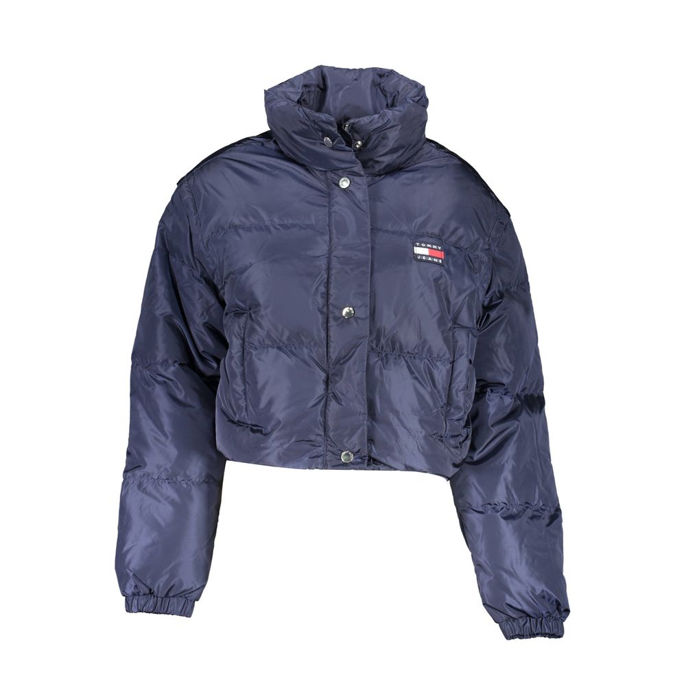 

Синяя полиамидная куртка Tommy Hilfiger, синий