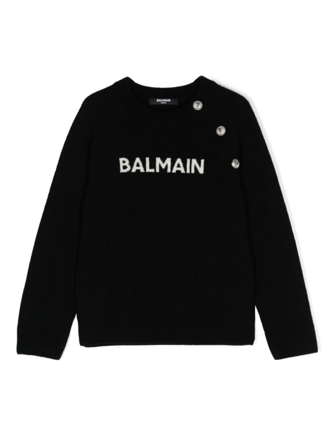 

Balmain Kids джемпер с логотипом, черный