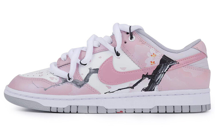 

Кроссовки для скейтбординга Dunk мужские с низким верхом розовые/серые Nike, Розовый, Кроссовки для скейтбординга Dunk мужские с низким верхом розовые/серые Nike