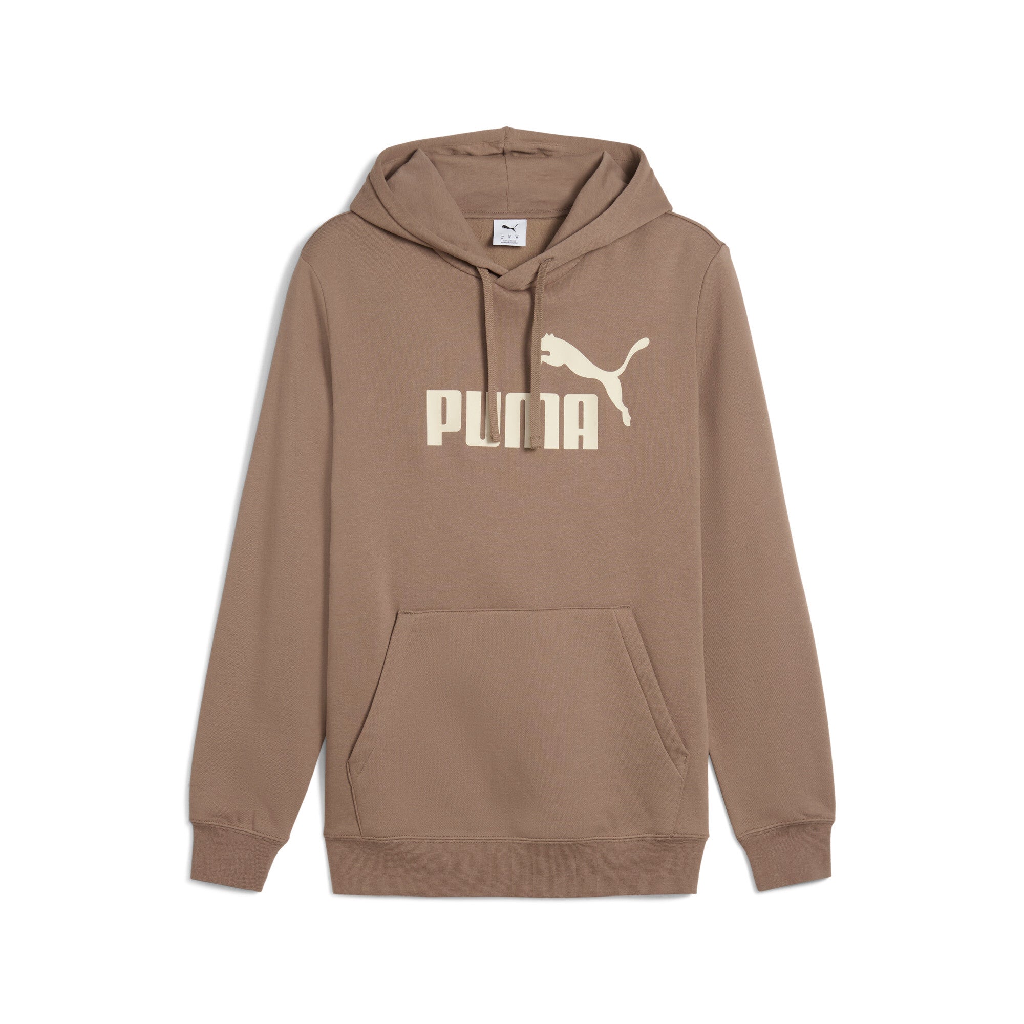 

Толстовка с капюшоном PUMA Men's Essentials № 1 с логотипом, цвет totally taupe