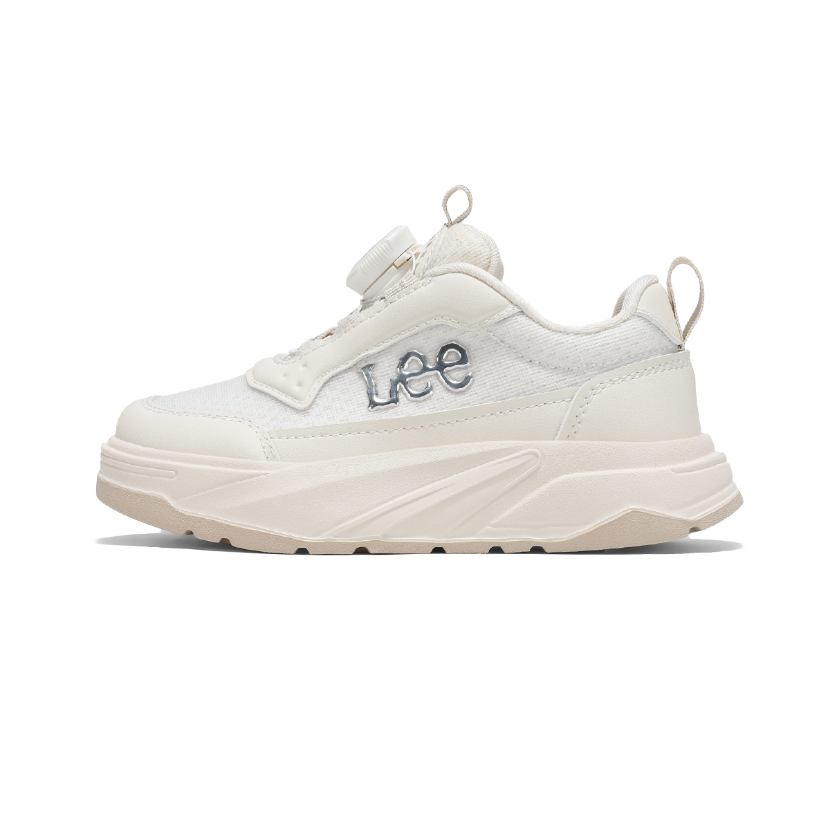 

Lee Нескользящие, износостойкие, дышащие низкие детские скейтбордистские кроссовки бежевого цвета