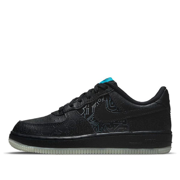 

Кроссовки space jam x force 1 Nike, черный