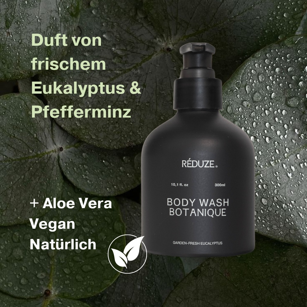 Гель для душа body wash botanique Reduze, dosierspender, объем 300 мл — фото 3