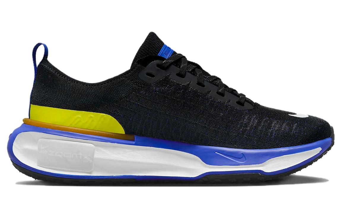 Nike ZoomX Invincible Run Flyknit 3 Черный Гоночный Синий, Синий Белый — фото 2