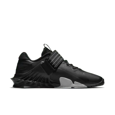 Кроссовки Nike Savaleos Weightlifting Shoes, цвет Black/Grey Fog/Laser Orange/White — фото 3