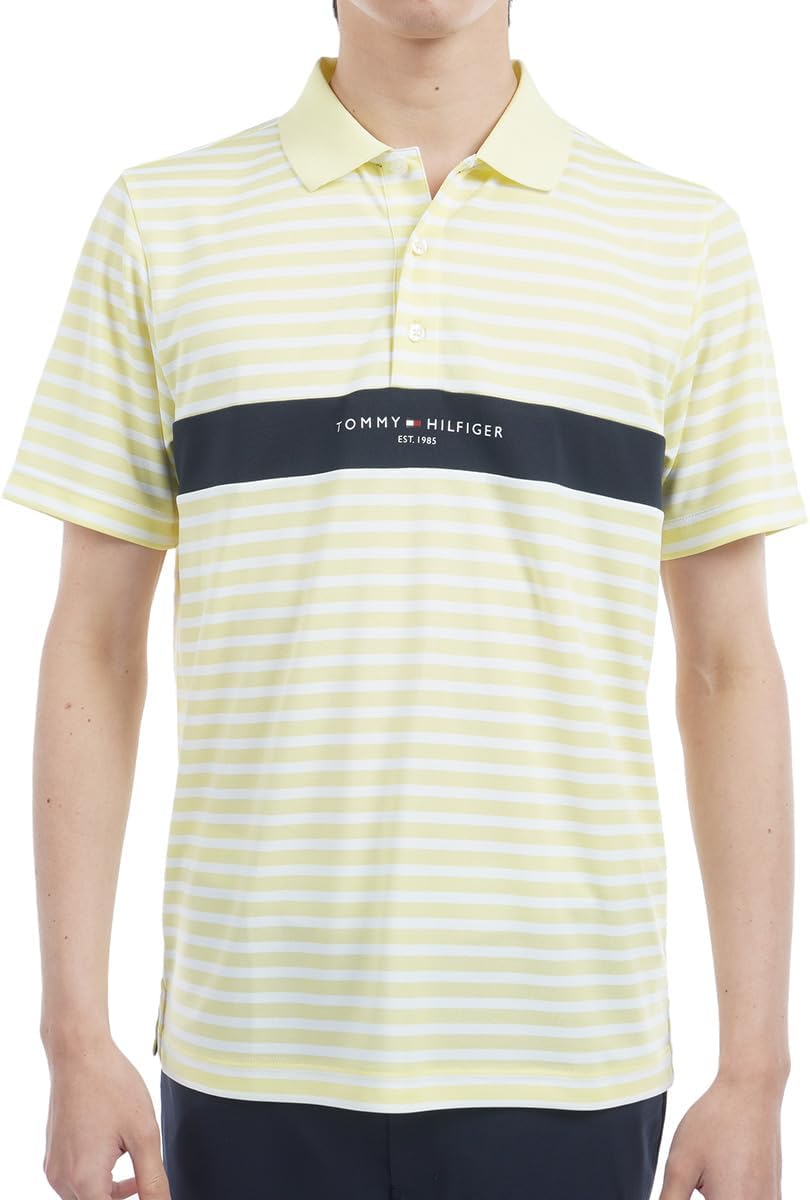 

Мужская поло-рубашка Tommy Hilfiger Golf Classic THMA514 Essential с коротким рукавом, желтый